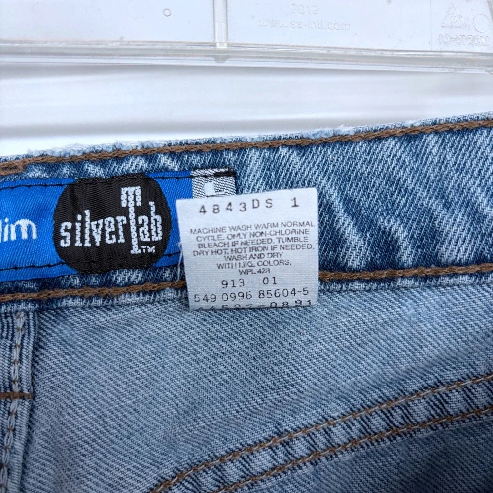 Vintage 90s Levi's Silvertab Blue‎ Jeans 30x34 Straight Slim Men's Made in USA